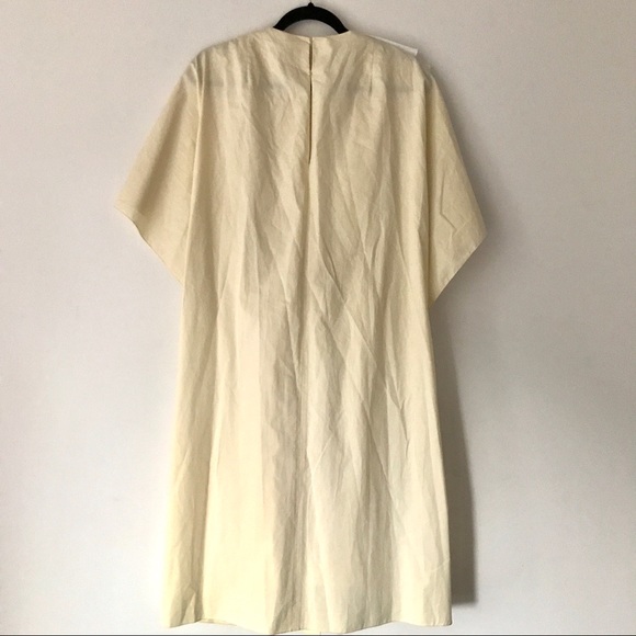 NWT DELPOZO Beige Dress size 40 FR - Picture 5 of 10
